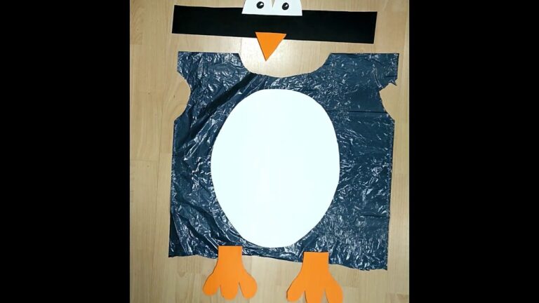 ¡Crea un disfraz de pingüino casero para mujer en solo 3 pasos!