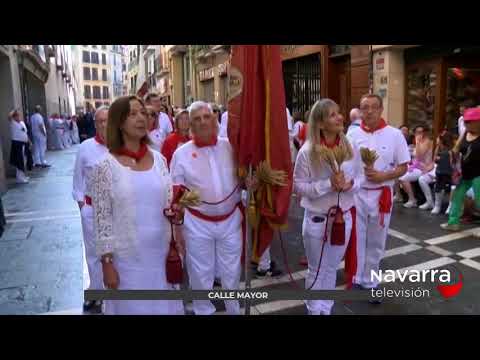 Novedoso horario de la procesión de San Fermín sorprende a los devotos