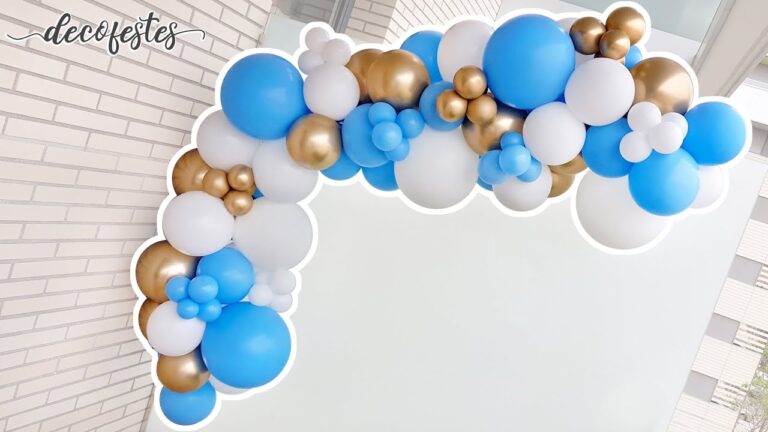 Photocall con globos: aprende a crear un ambiente festivo en tus eventos